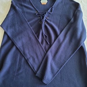 Navy Blue tunic sweater